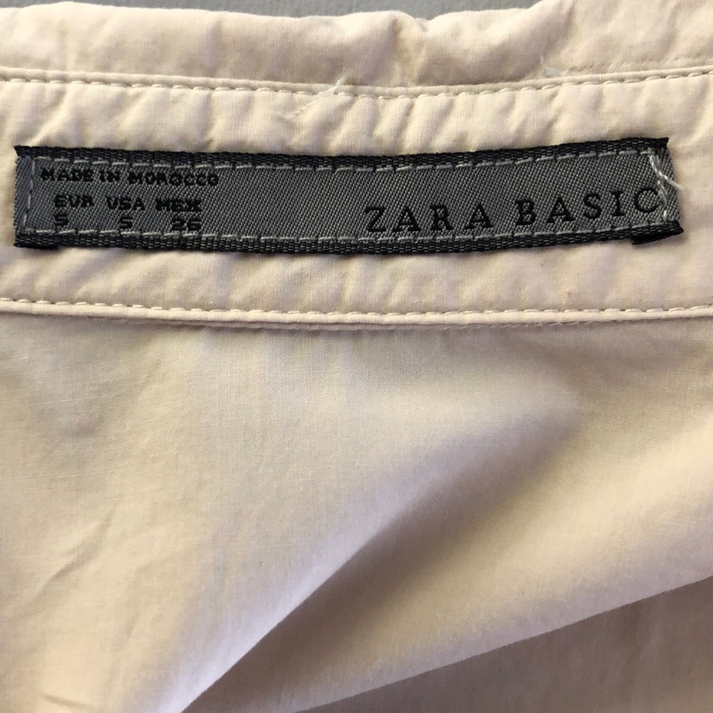 🎉HP🎉Zara khaki shirt dress with pockets - Picture 5 of 5
